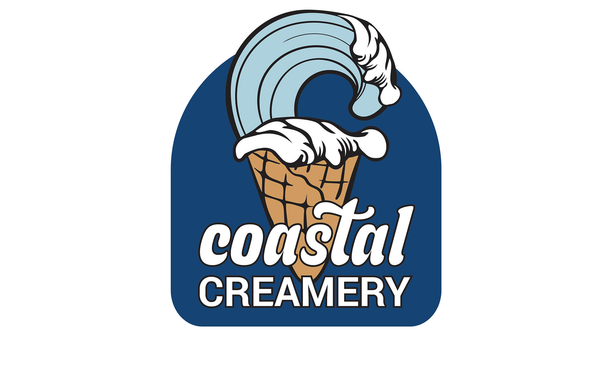 Coastal Creamery Outdoor Sign